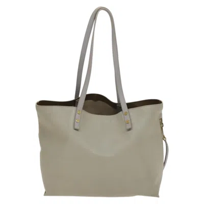 Pre-owned Chloé Grey Leather Tote Bag ()