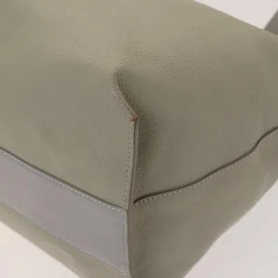 Pre-owned Chloé Grey Leather Tote Bag ()