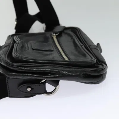 Pre-owned Chloé Paddington Black Leather Shoulder Bag ()