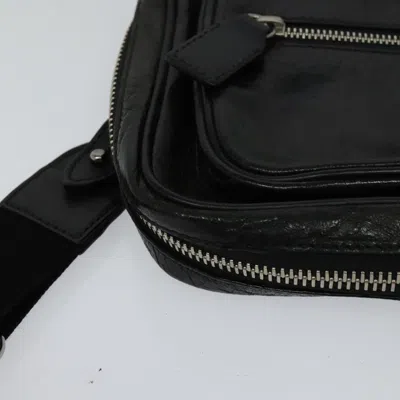 Pre-owned Chloé Paddington Black Leather Shoulder Bag ()