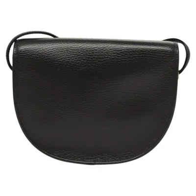 Pre-owned Dior Cd Black Leather Shoulder Bag ()
