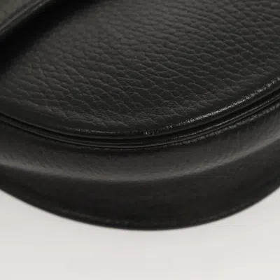 Pre-owned Dior Cd Black Leather Shoulder Bag ()