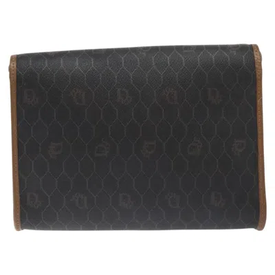 Pre-owned Dior Honeycomb Black Canvas Shoulder Bag ()