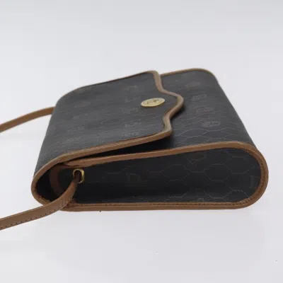 Pre-owned Dior Honeycomb Black Canvas Shoulder Bag ()