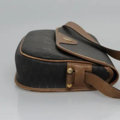 Pre-owned Dior Honeycomb Black Canvas Shoulder Bag ()