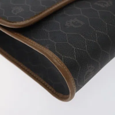 Pre-owned Dior Honeycomb Black Canvas Shoulder Bag ()