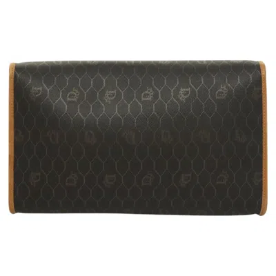 Pre-owned Dior Honeycomb Black Canvas Shoulder Bag ()