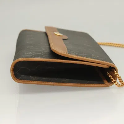 Pre-owned Dior Honeycomb Black Canvas Shoulder Bag ()