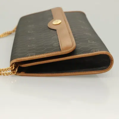 Pre-owned Dior Honeycomb Black Canvas Shoulder Bag ()