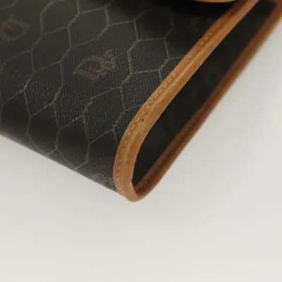 Pre-owned Dior Honeycomb Black Canvas Shoulder Bag ()