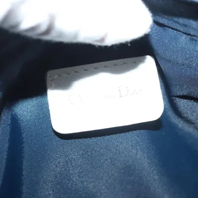 Pre-owned Dior Trotter Navy Canvas Shoulder Bag ()