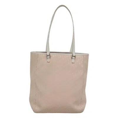 Pre-owned Dior Trotter Pink Canvas Tote Bag ()