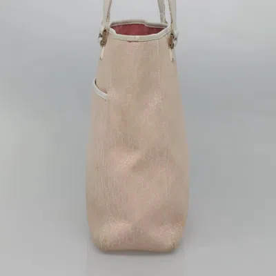 Pre-owned Dior Trotter Pink Canvas Tote Bag ()