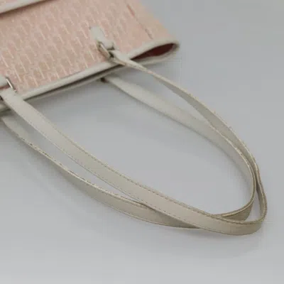Pre-owned Dior Trotter Pink Canvas Tote Bag ()
