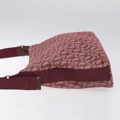 Pre-owned Dior Trotter Red Canvas Shoulder Bag ()