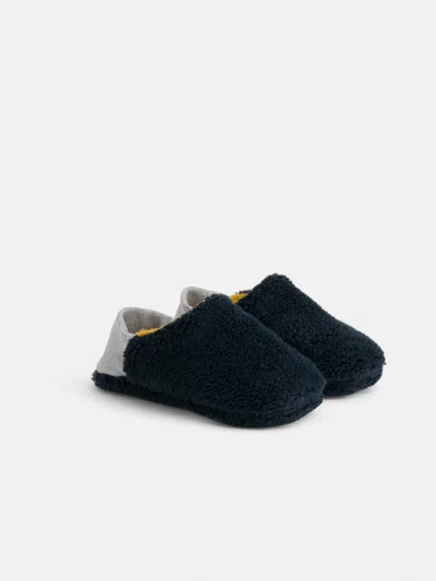 Alex Mill Sherpa House Shoes In Brown