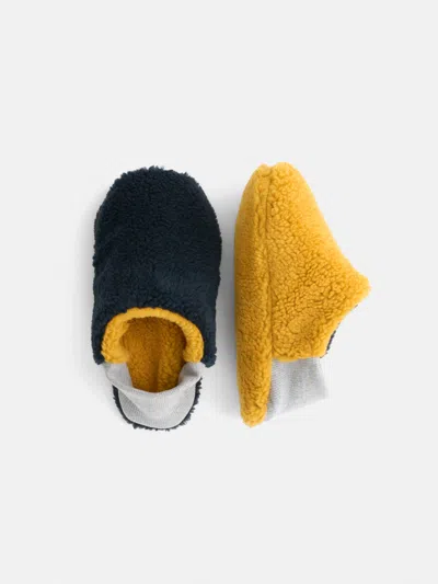 Alex Mill Sherpa House Shoes In Brown