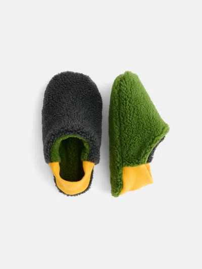 Alex Mill Sherpa House Shoes In Multi