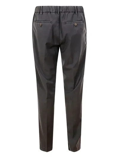 Myths Drawstring-waistband Wool Trousers In Brown