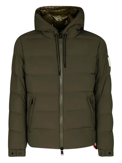 After Label Quilted Padded Jacket In Green