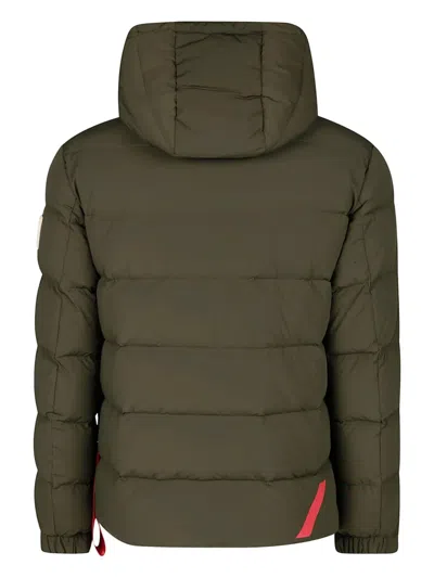 After Label Quilted Padded Jacket In Green