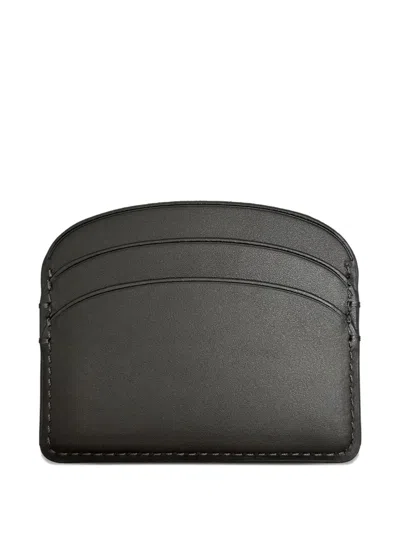 Apc Demi-lune Cardholder In Black