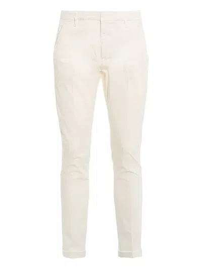 Dondup Cotton Trousers In Multi