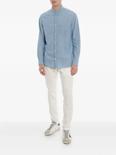 Dondup Cotton Trousers In Multi