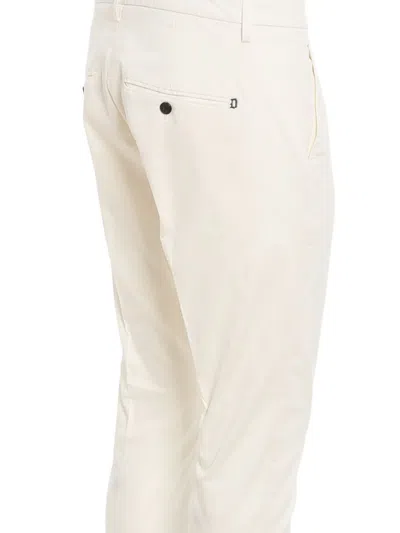 Dondup Cotton Trousers In Multi