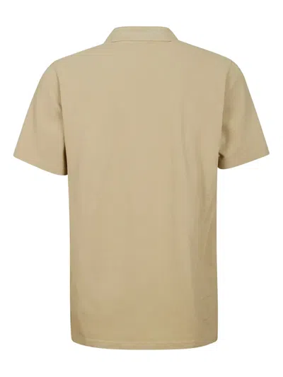 Universal Works Short-sleeve Pocket Polo Shirt In Green