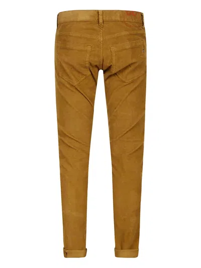Dondup Corduroy Five-pocket Pants In Brown