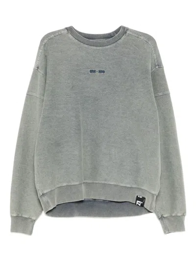 Izzue Logo Embellishment Sweater In Blue