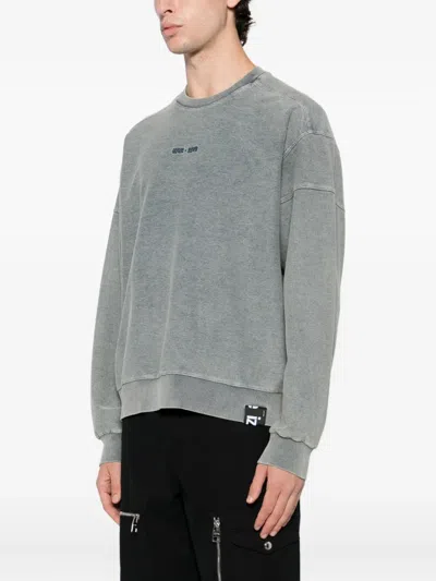 Izzue Logo Embellishment Sweater In Blue