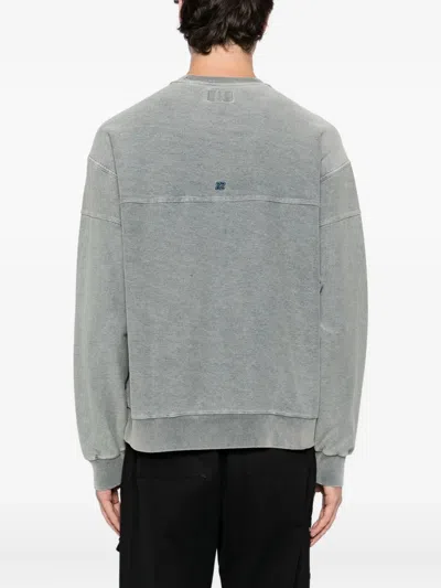 Izzue Logo Embellishment Sweater In Blue