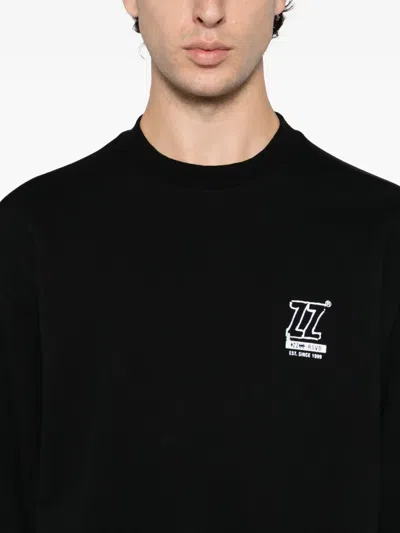 Izzue Logo-print Sweatshirt In Black