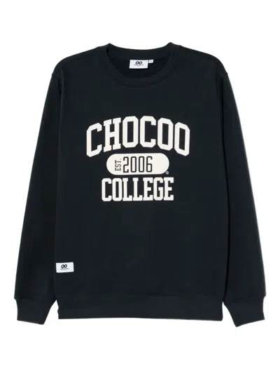 Chocoolate Logoed Sweatshirt In Blue