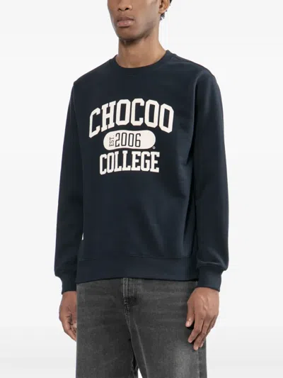Chocoolate Logoed Sweatshirt In Blue