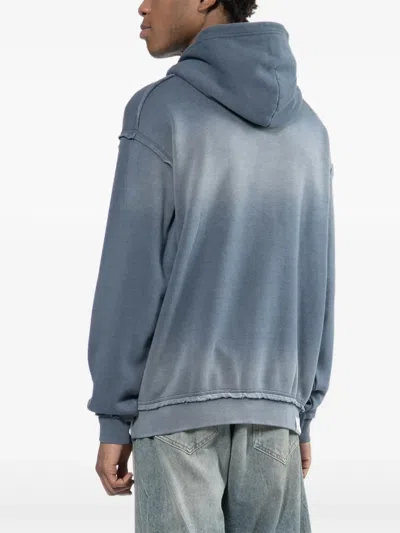 Izzue Logo-embroidered Hoodie In Blue