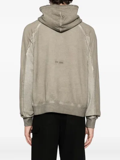 Izzue Logo-embroidered Hoodie In Brown