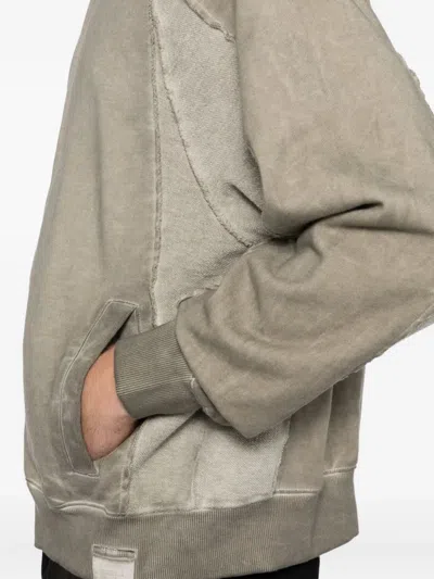 Izzue Logo-embroidered Hoodie In Brown