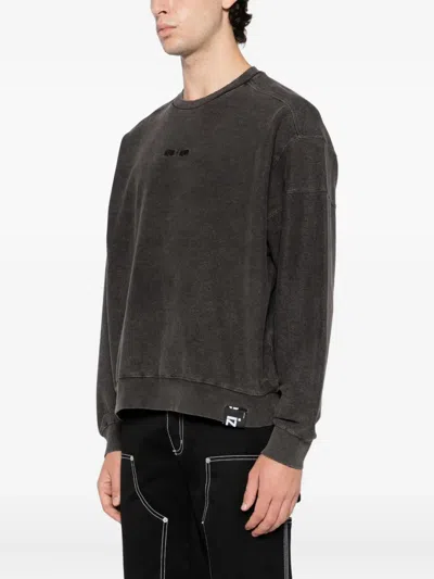 Izzue Logo-embroidered Sweatshirt In Brown