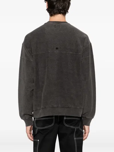 Izzue Logo-embroidered Sweatshirt In Brown