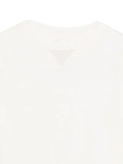 Eleventy Long-sleeve V-neck Top In White