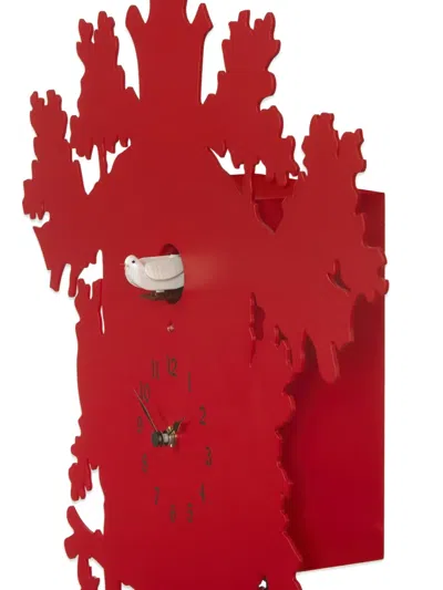 Domeniconi Cucù Cuckoo Clock In Red