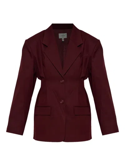 Gestuz Paula Waist Blazer In Brown