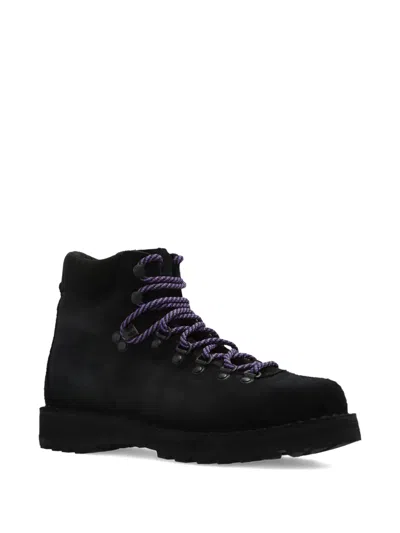 Diemme Suede Hiking Boots In Black