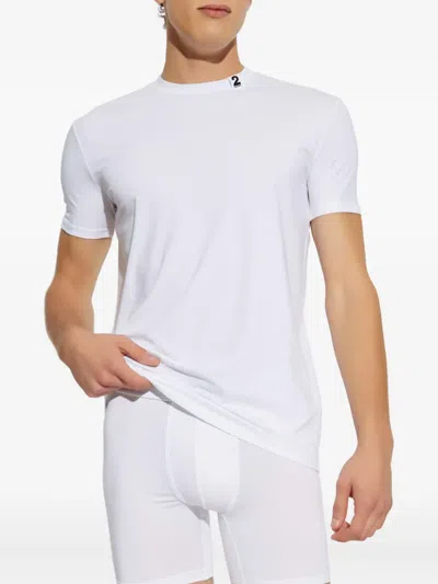 Dsquared2 Logo-detail T-shirt In White
