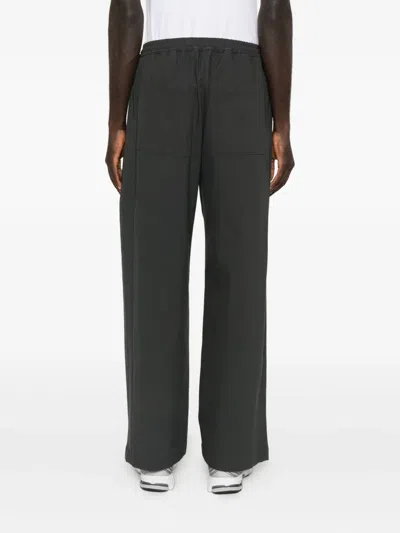 Federico Cina Drawstring-waist Trousers In Black