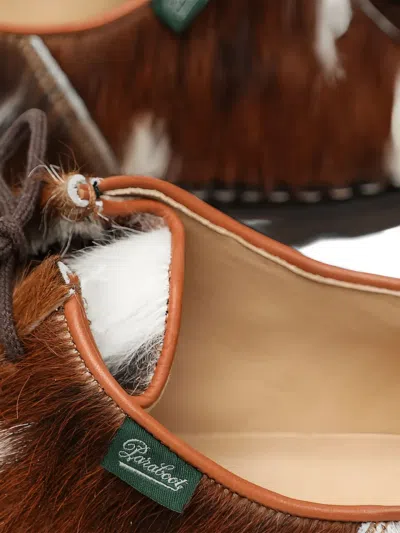 Paraboot Lace-up Derby Shoes In Brown