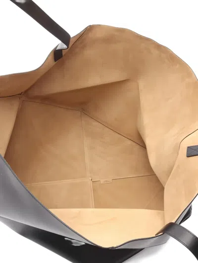 Pre-owned Loewe Puzzle Fold Tote Bag In Black